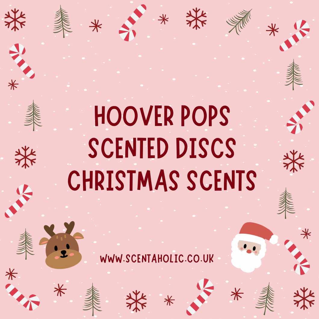 Scented Hoover pops - fragrance discs - Christmas Scents
