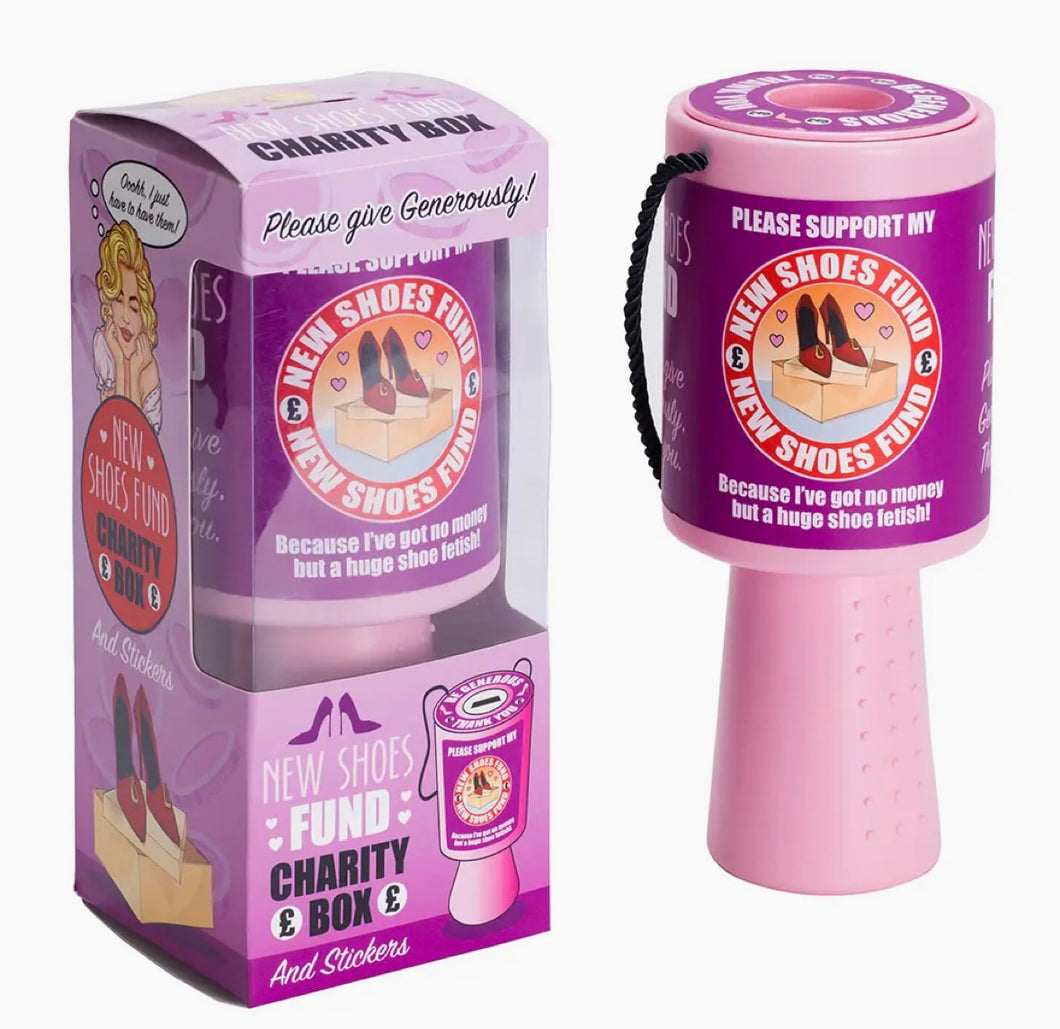 Shoe Charity Box- Funny Gifts, Novelty Gifts