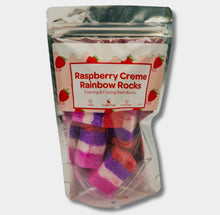 Load image into Gallery viewer, Raspberry Creme Rainbow Bath Rocks
