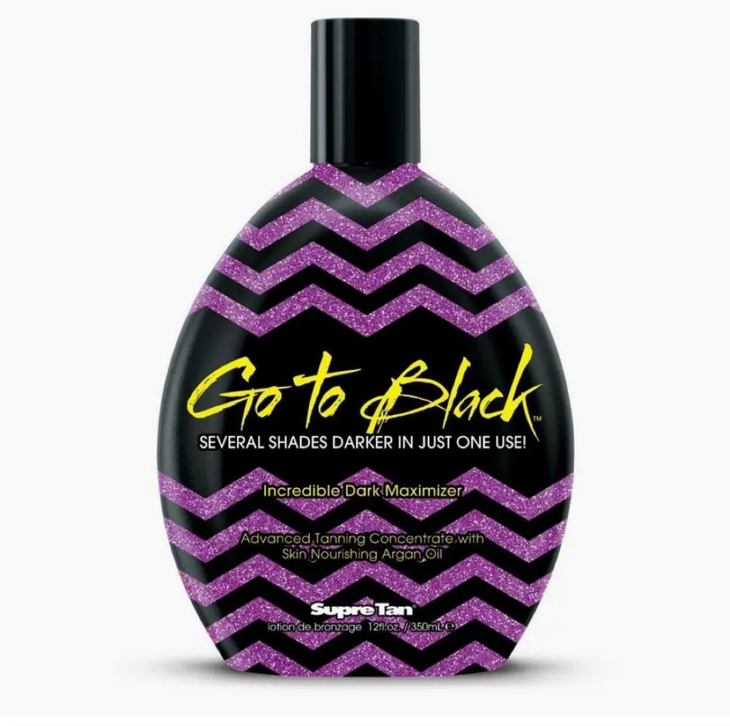 Supre Tan Go To Black Advanced Dark Tanning Maximizer
