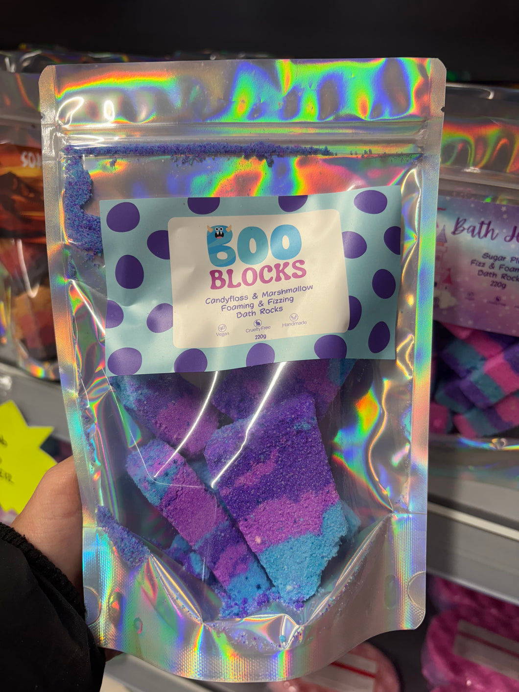 Boo Blocks Bath Rocks