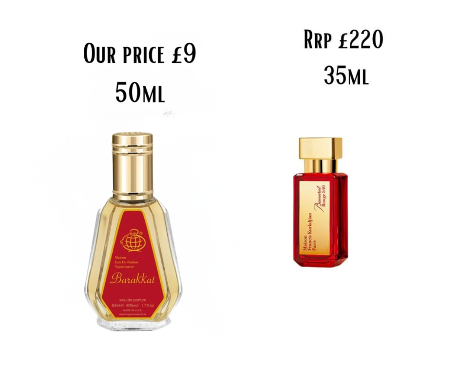 Barakkat 540 eau de Perfume 50ml EDP